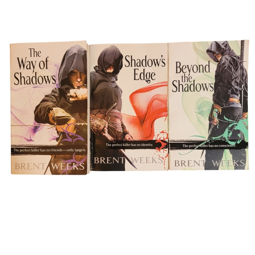 (3) The NIGHT ANGEL Trilogy Paperback Books Brent Weeks